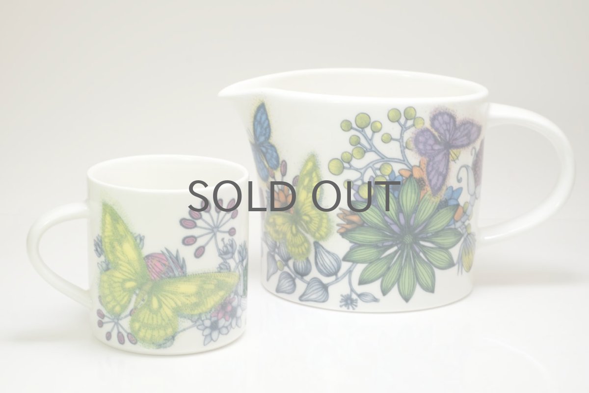 画像6: ARABIA/アラビア/Runo/ルノ/Neitoperho/バタフライ/ピッチャー/美品 (6)