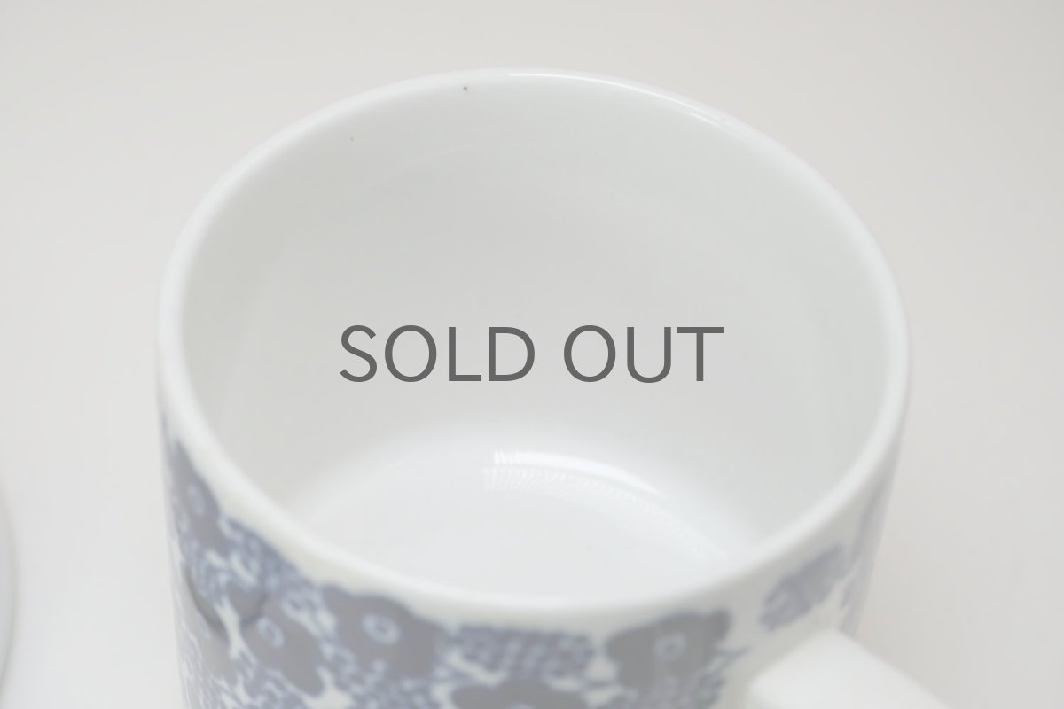 画像5: 北欧食器/ARABIA/アラビア/Rypale/ブルーティーカップ&ソーサー /No.1 (5)