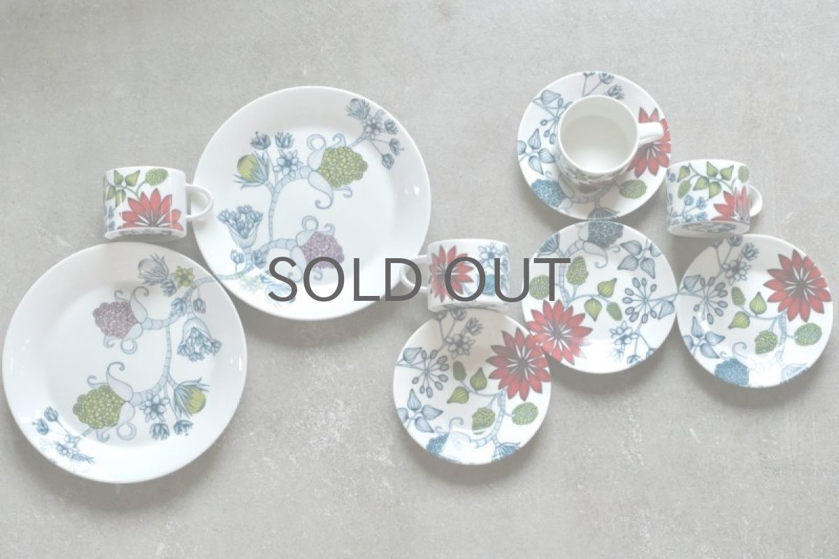 画像7: ARABIA/アラビア/Runo/ルノ/Summer Rain/サマーレイン/ティーカップ&ソーサー (7)