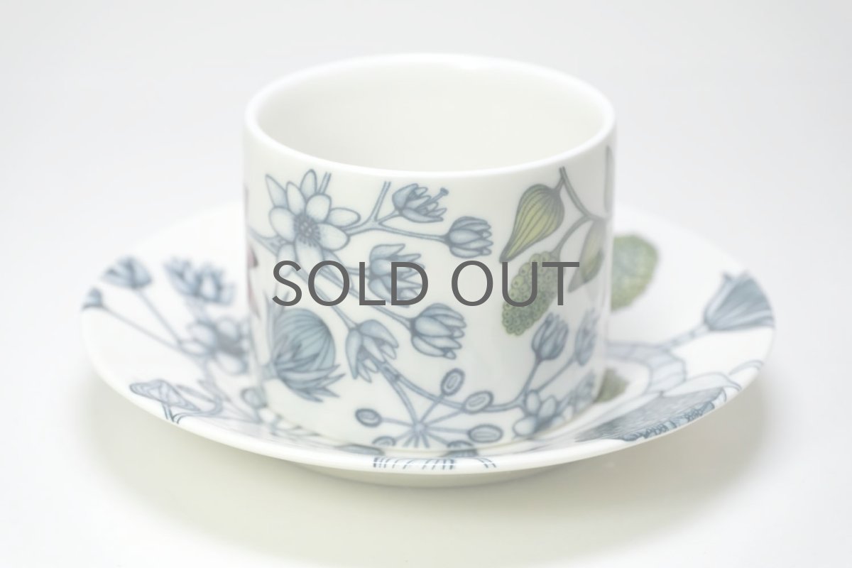 画像2: ARABIA/アラビア/Runo/ルノ/Summer Rain/サマーレイン/ティーカップ&ソーサー (2)