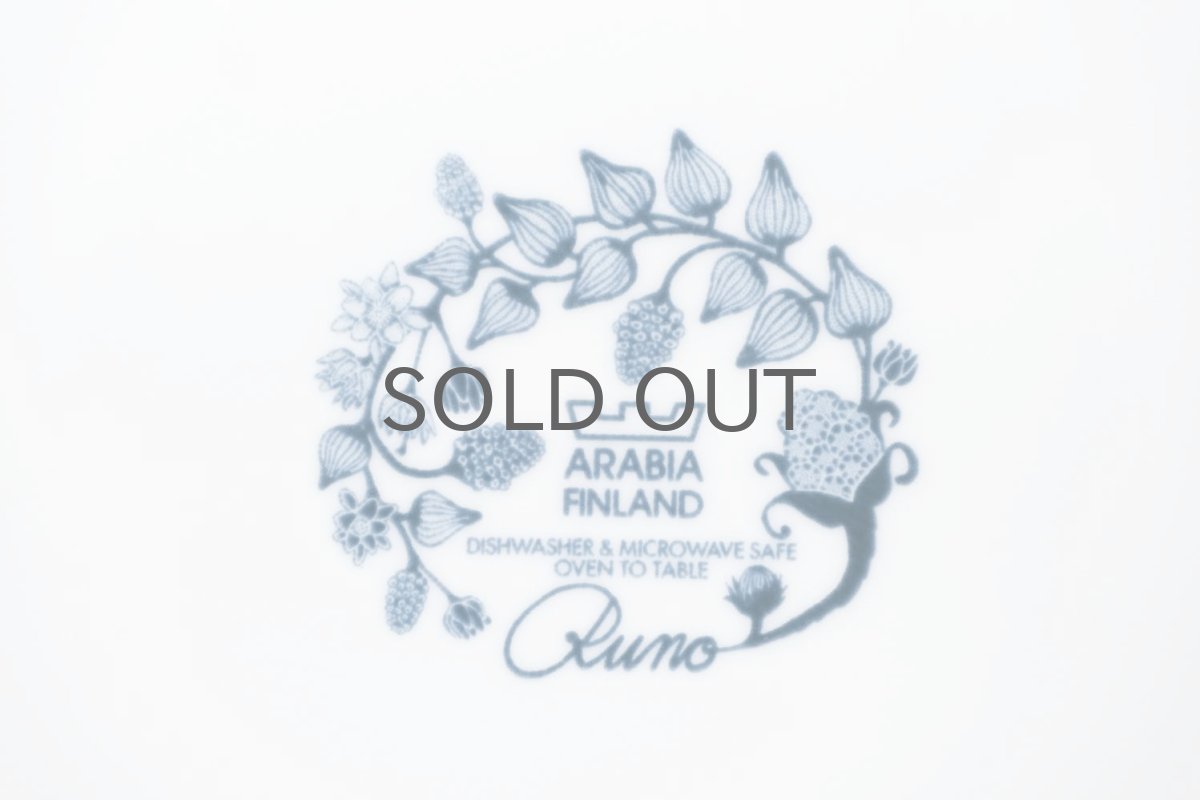 画像5: ARABIA/アラビア/Runo/ルノ/SPRING DROP/スプリングドロップ/プレート/美品 (5)