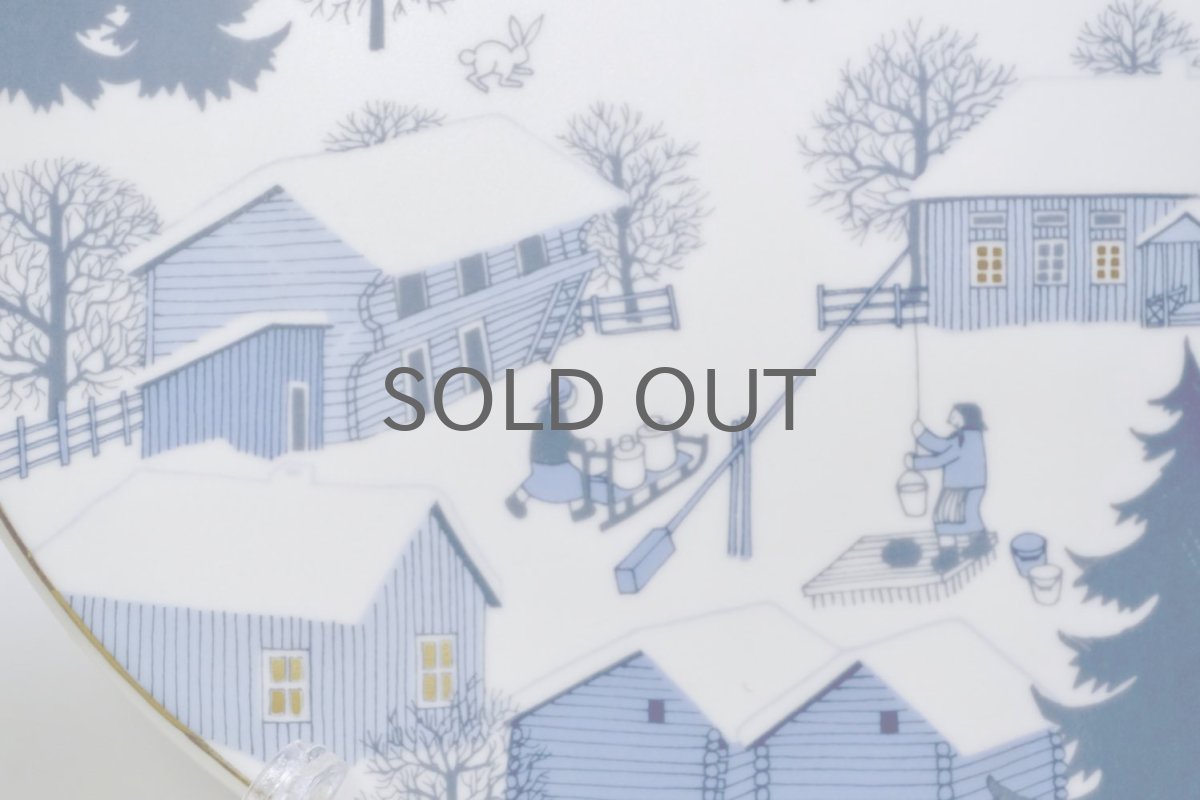 画像3: ARABIA/アラビア/1981年イヤープレート/クリスマスプレート/No.1 (3)