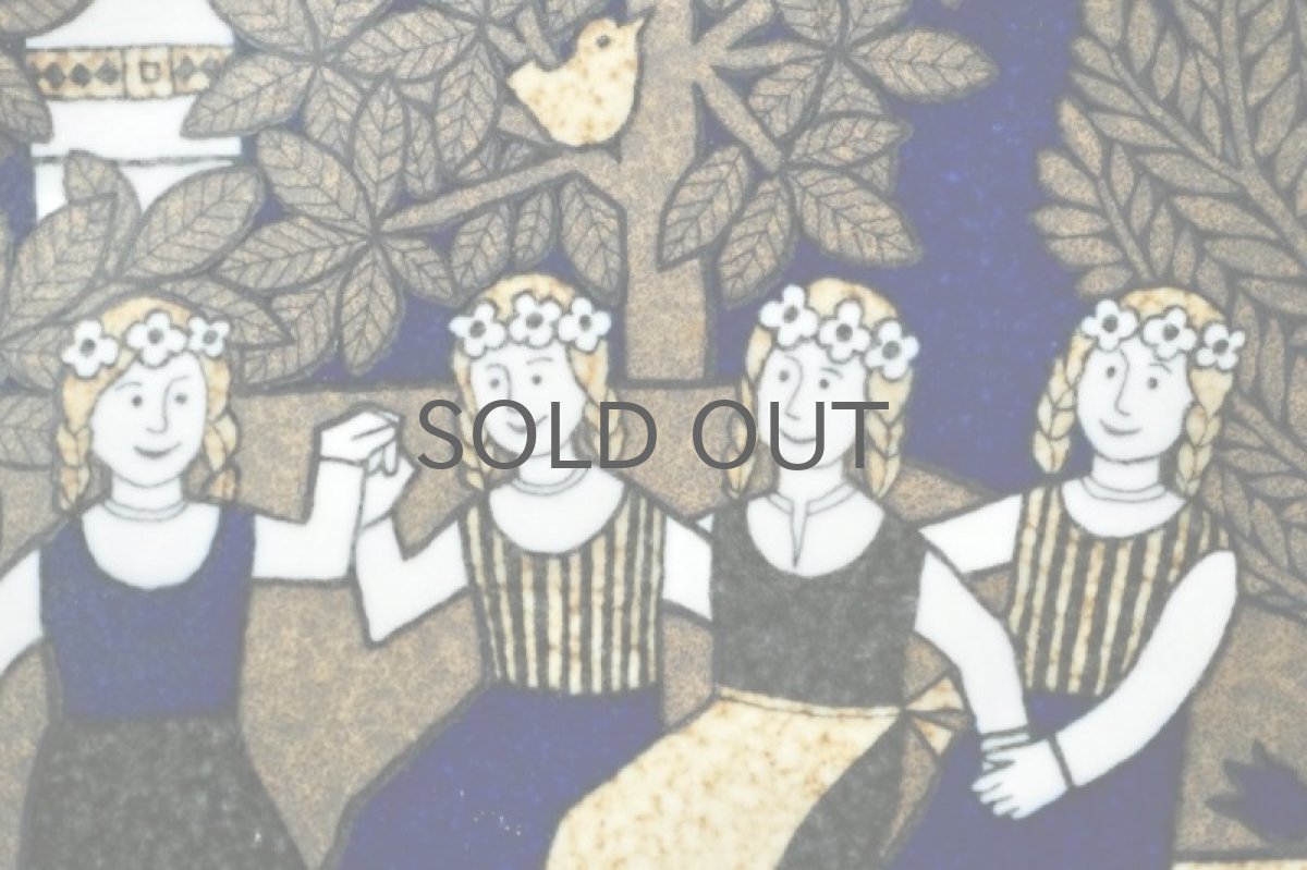 画像2: ARABIA/アラビア/Kalevala/カレワラ/イヤープレート/1989年  (2)