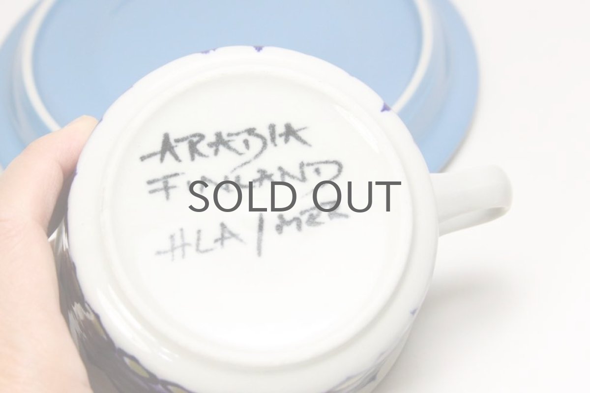 画像5: ARABIA/アラビア/AHOLA/アホラ/ティカップ&ソーサー/No.1 (5)