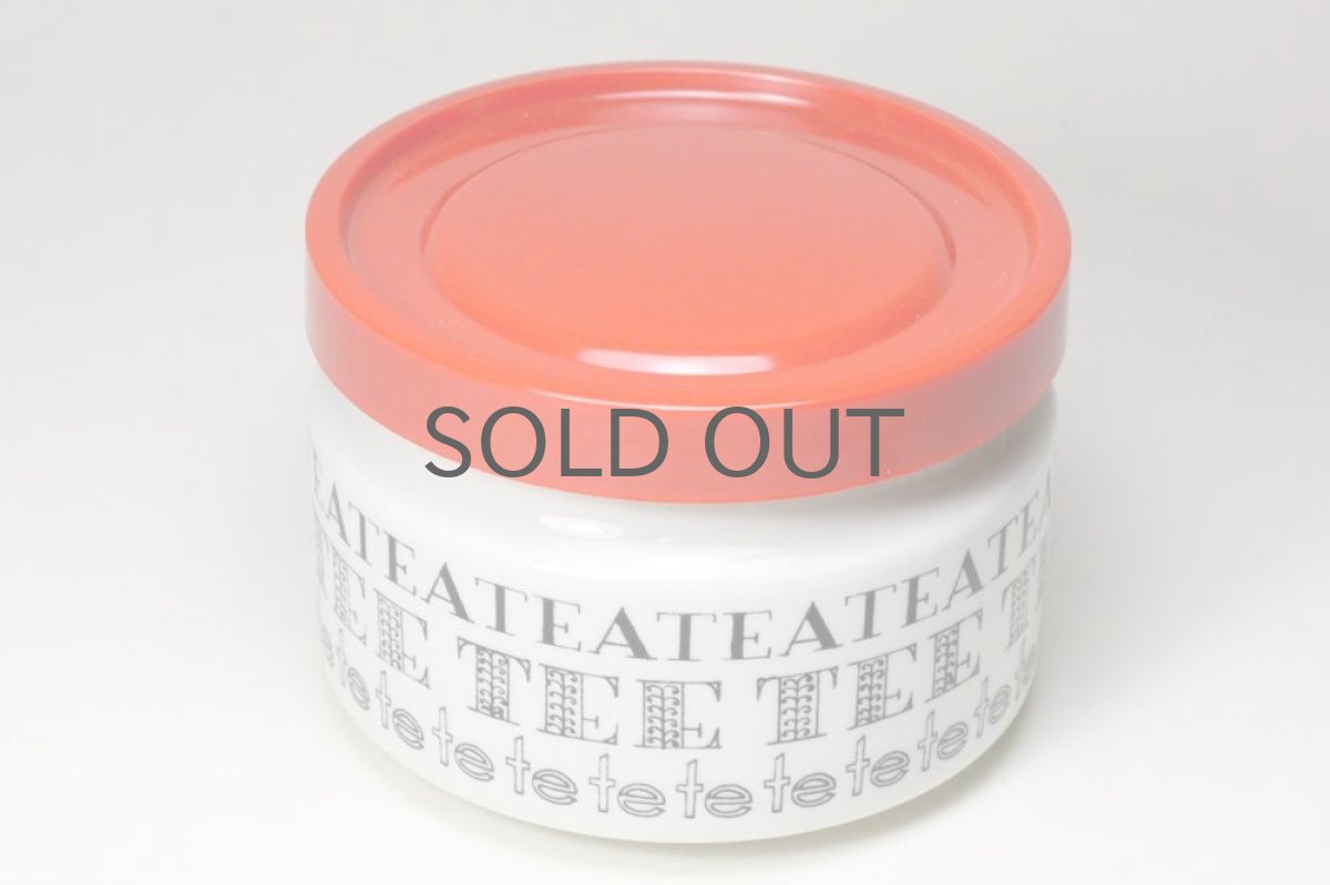 画像2: ARABIA/アラビア/陶製/ティーキャニスター/レッド (2)