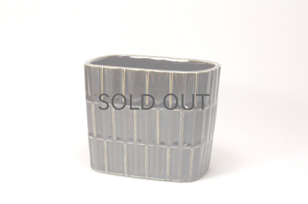 画像2: 北欧ビンテージ雑貨/ARABIA/アラビア/フラワーベース/ダークブラウン/Sサイズ (2)