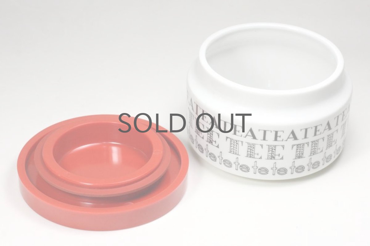 画像3: ARABIA/アラビア/陶製/ティーキャニスター/レッド (3)