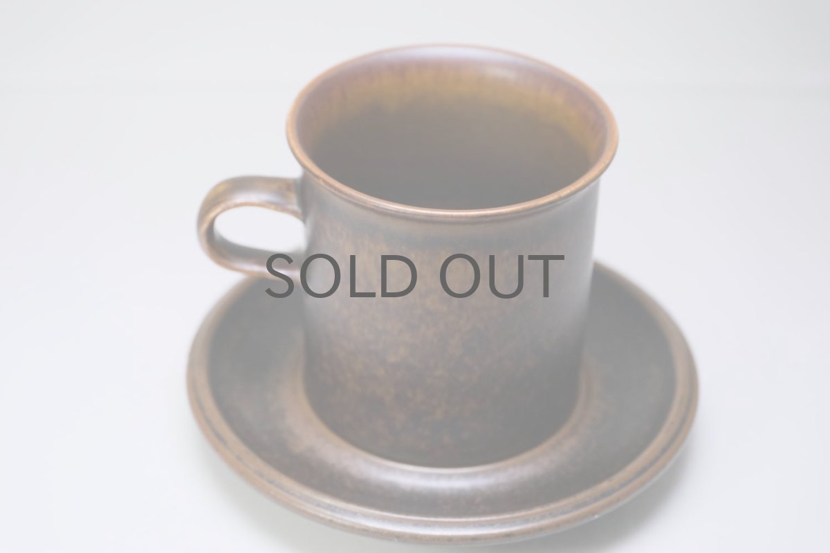 画像2: 北欧ビンテージ/ARABIA/アラビア/Ruska/ルスカ/モーニングカップ&ソーサー/No.1 (2)