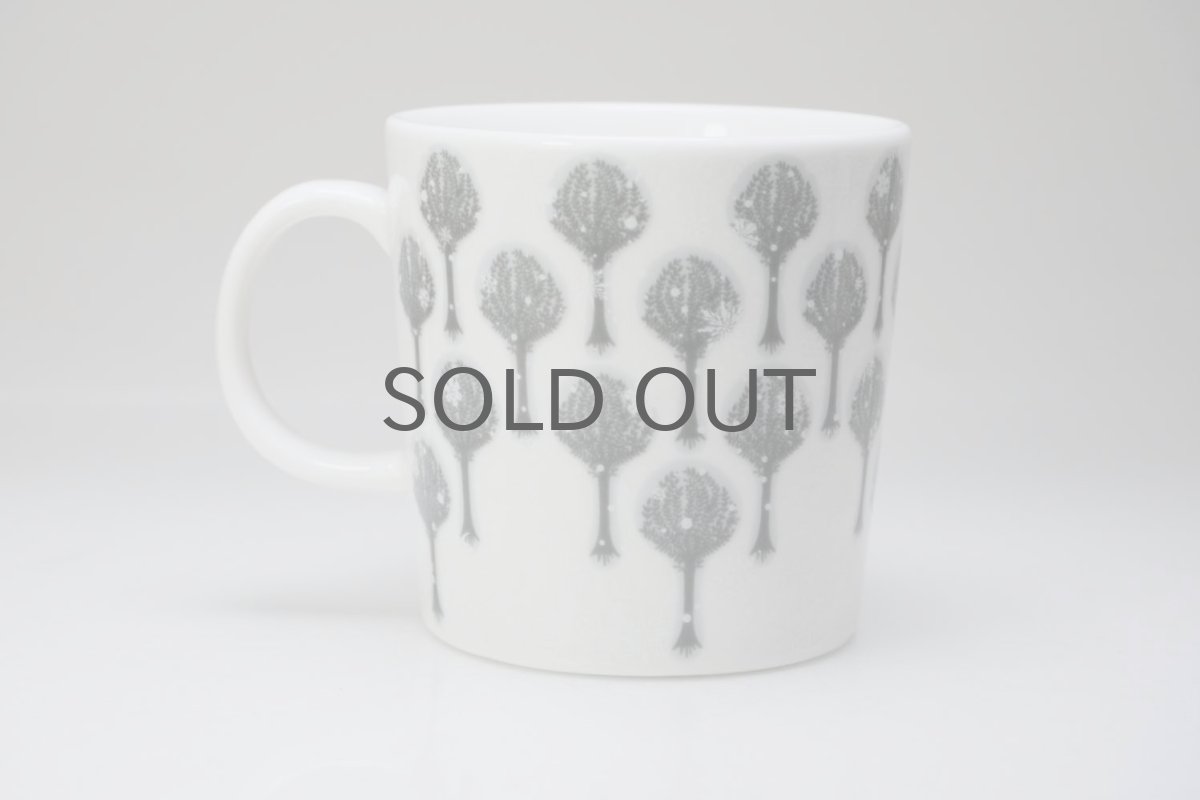 画像2: ARABIA/アラビア/ティーマ/Bysantti/ビサンティ/グレー/雪の結晶/2008年冬季節限定 (2)