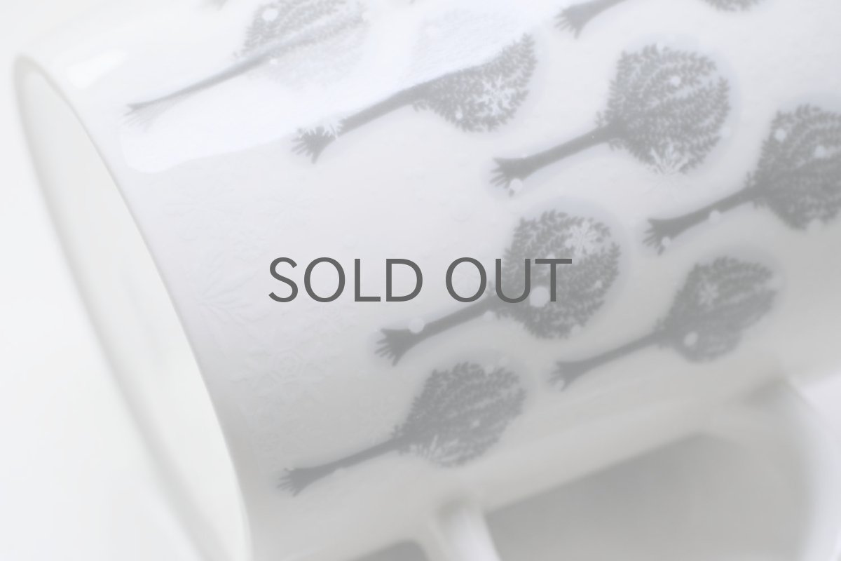 画像4: ARABIA/アラビア/ティーマ/Bysantti/ビサンティ/グレー/雪の結晶/2008年冬季節限定 (4)