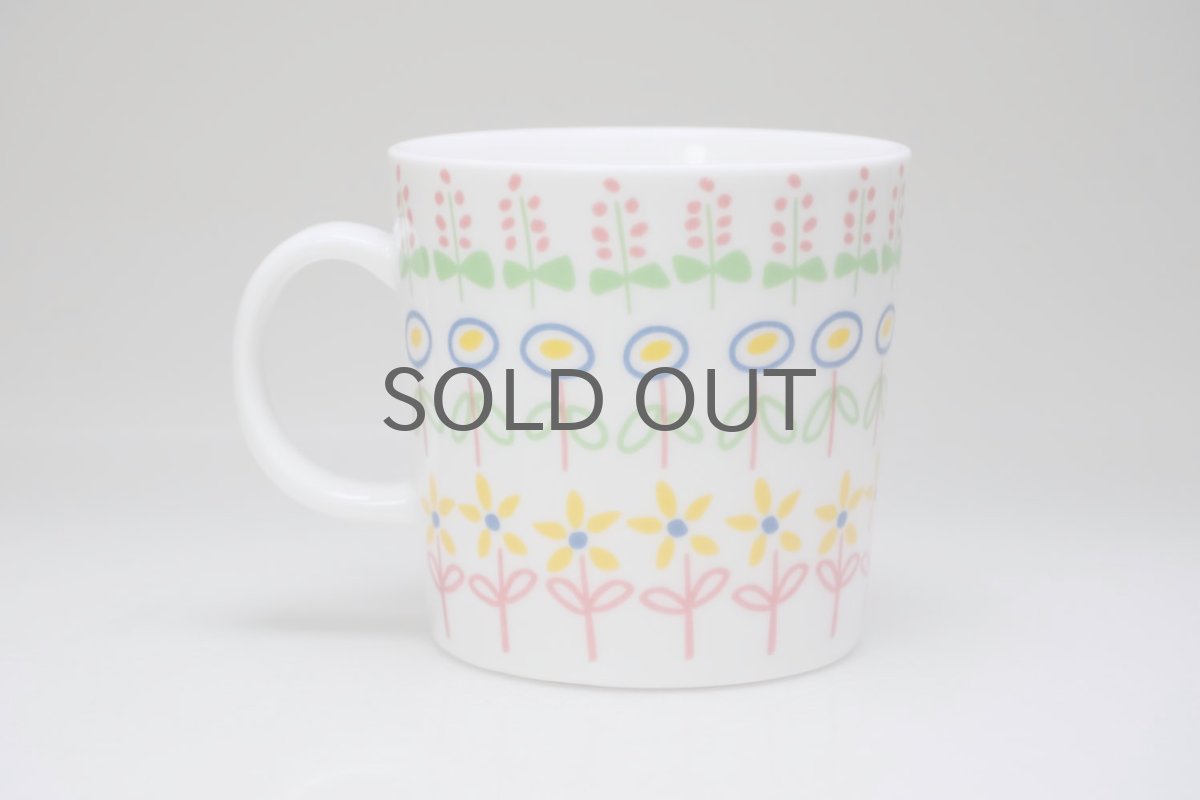 画像2: ARABIA/アラビア/ティーマ/季節限定マグ/クレパスカラー/花 (2)