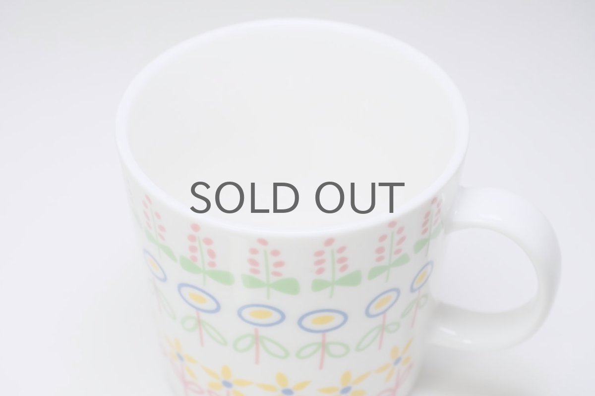 画像3: ARABIA/アラビア/ティーマ/季節限定マグ/クレパスカラー/花 (3)