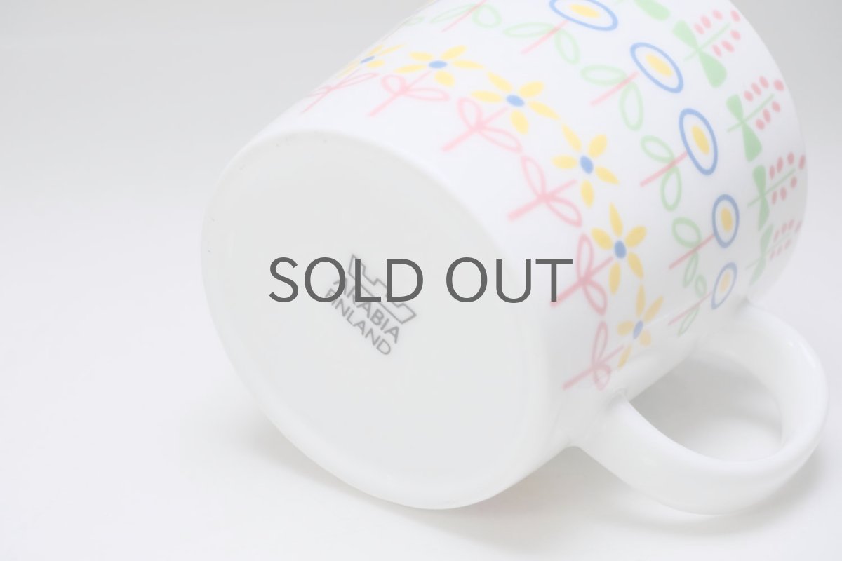 画像4: ARABIA/アラビア/ティーマ/季節限定マグ/クレパスカラー/花 (4)