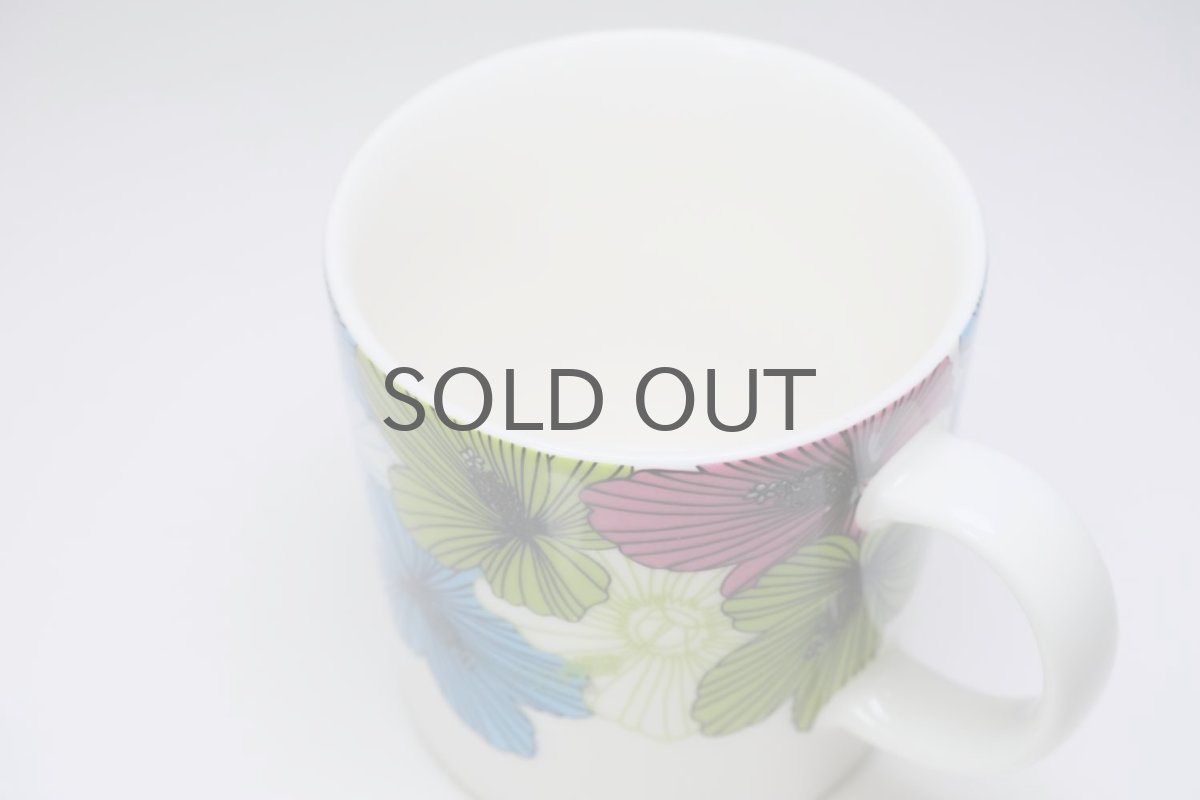 画像3: ARABIA/アラビア/企業マグ/ティーマ/Finlayson/フィンレイソン/ハイビスカスマグ/2013年 (3)