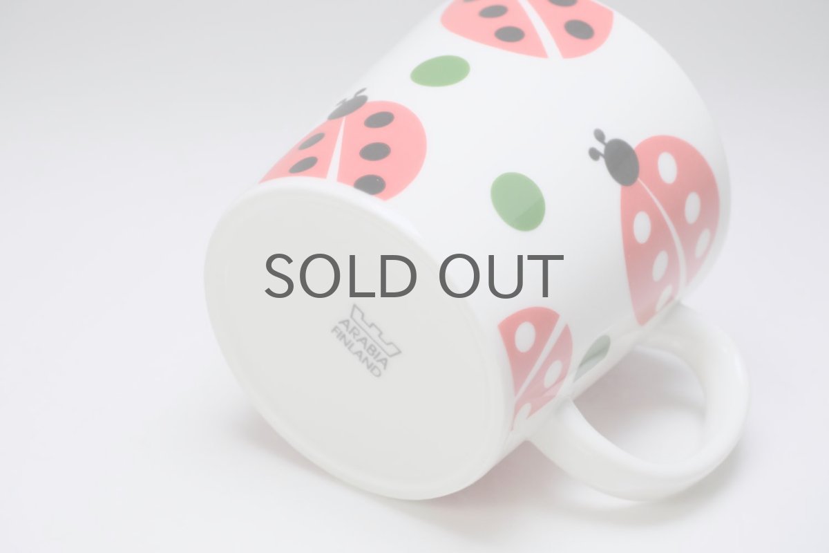 画像4: ARABIA/アラビア/ティーマ/季節限定マグ/赤いてんとう虫/マグ (4)