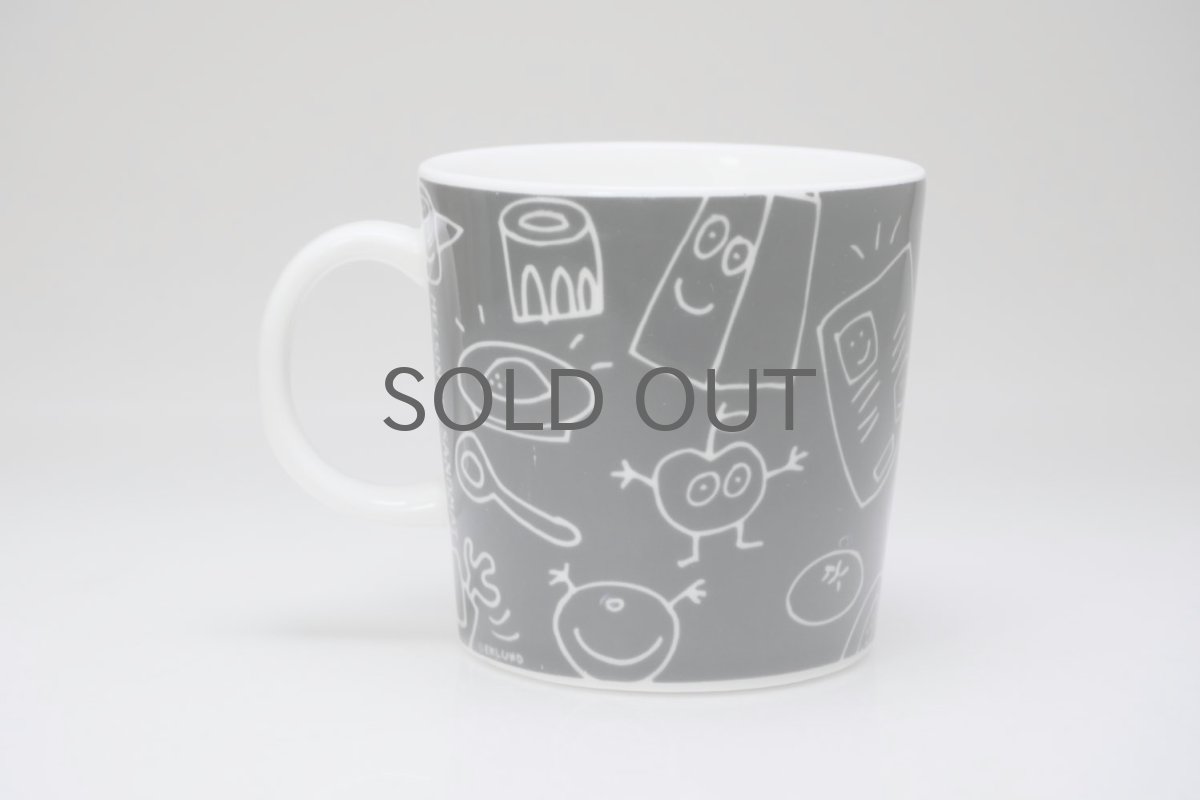 画像2: ARABIA/アラビア/企業マグ/HELSINGIN SANOMAT/Antti Eklund/アンティ エクルンド/ブラック (2)