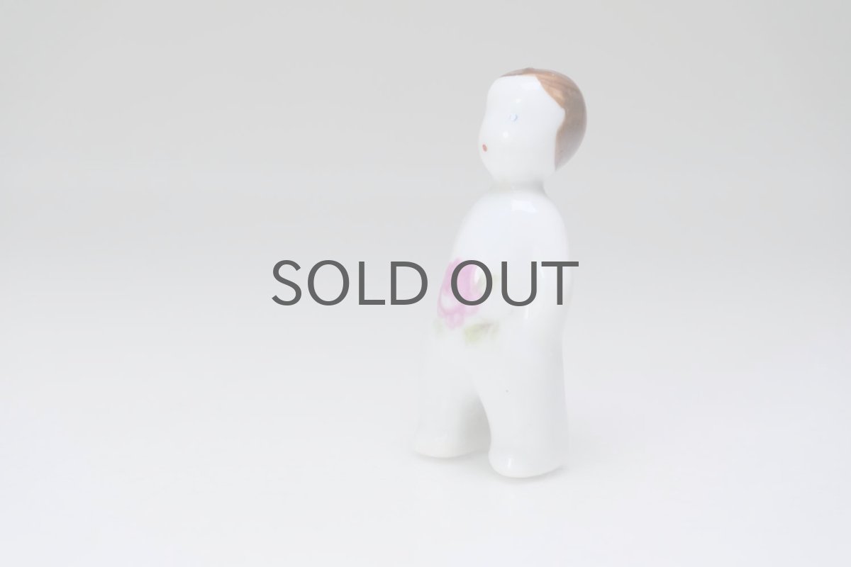 画像2: ARABIA/アラビア/Friedl Holzer-Kjellberg/フィギュア/ミニチュア/男の子 (2)