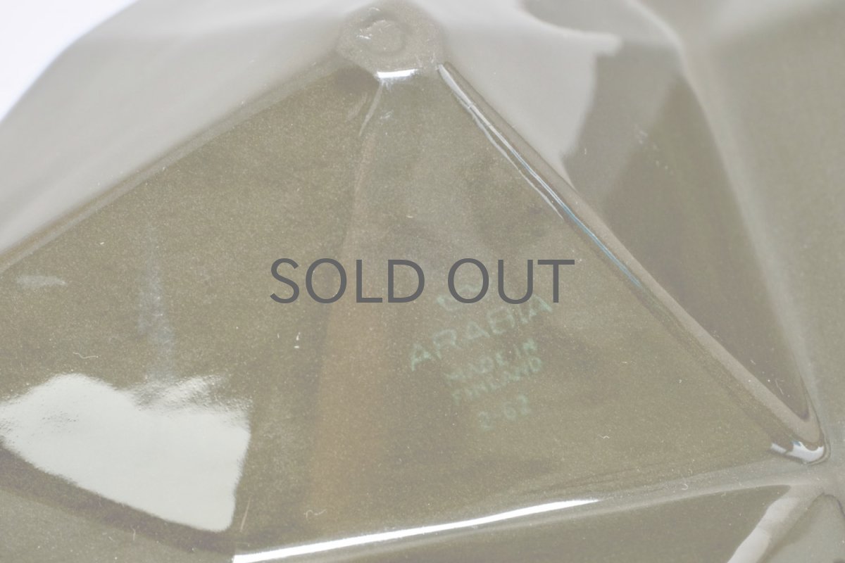 画像7: 北欧ビンテージ/Kaj Franck/カイ・フランク/KF2/ARABIA /Lokerovati/FK2/Hors D'oeuvre Dish/12 angle (7)