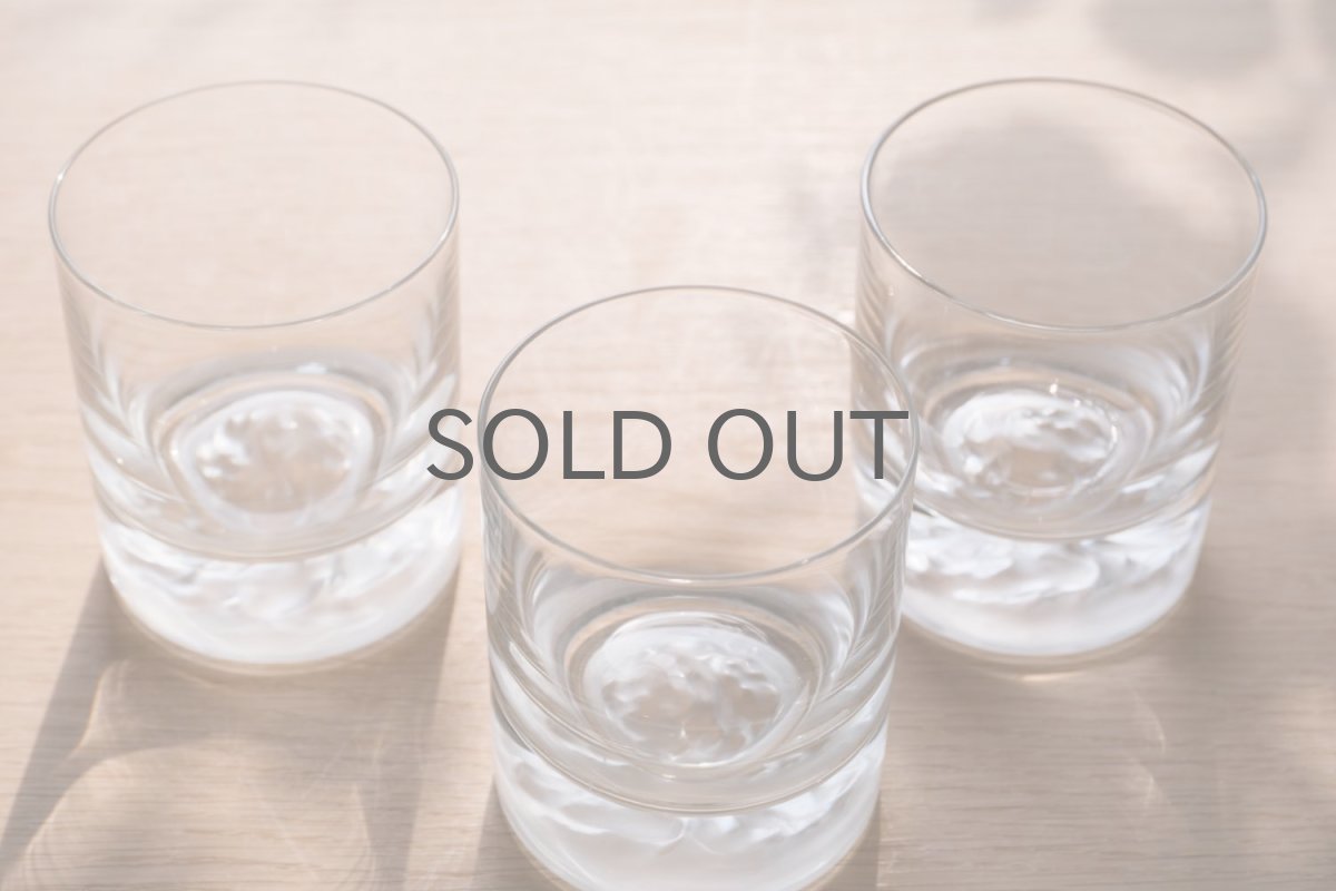 画像4: ビンテージ北欧雑貨/Nuutajarvi/ヌータヤルヴィ/Himalaja/ヒマヤラフロスト/ロックグラス/LSサイズ (4)