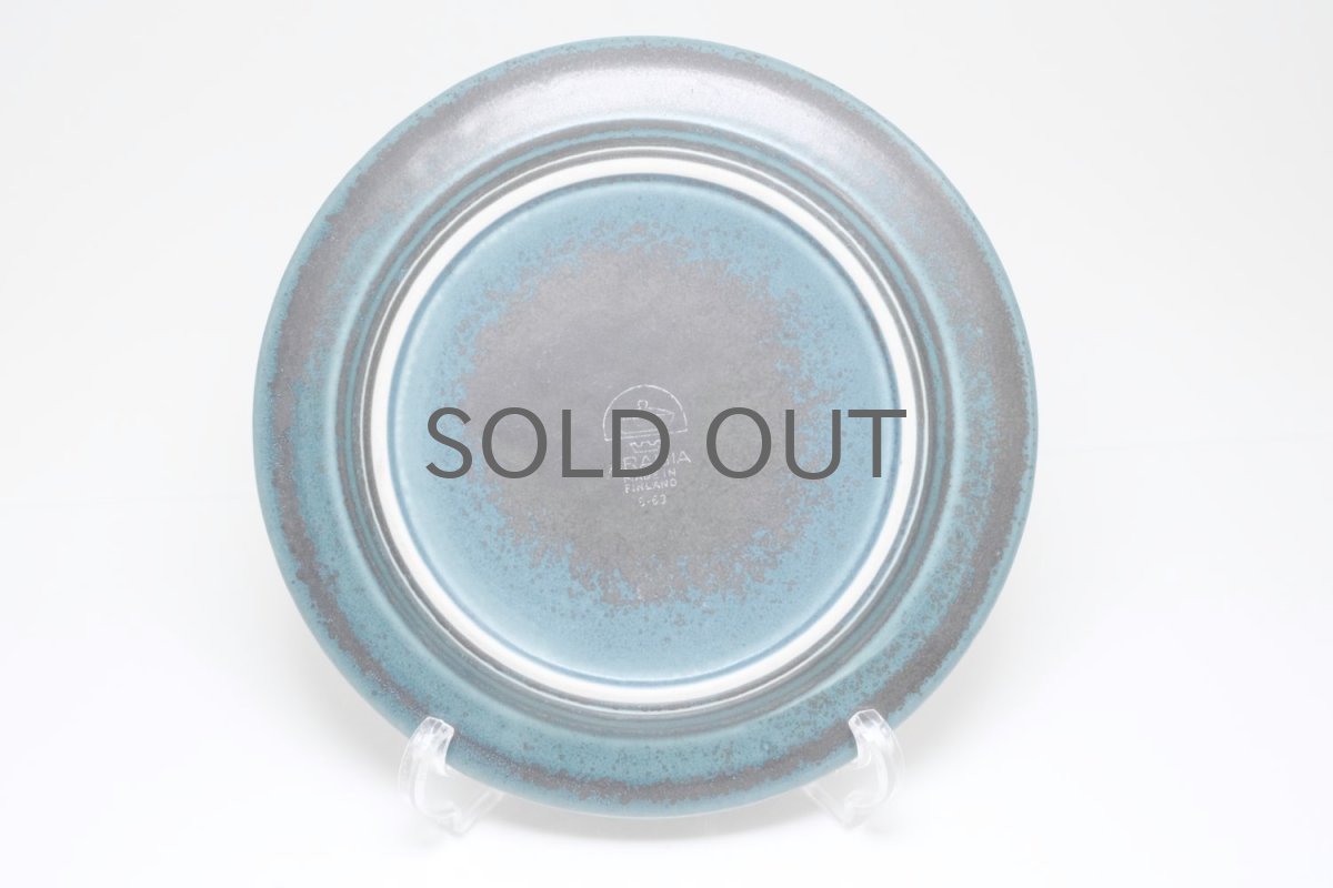 画像2: ARABIA/アラビア/Ruska/ルスカ/貴重/ブルー/20cm/プレート/No,2 (2)