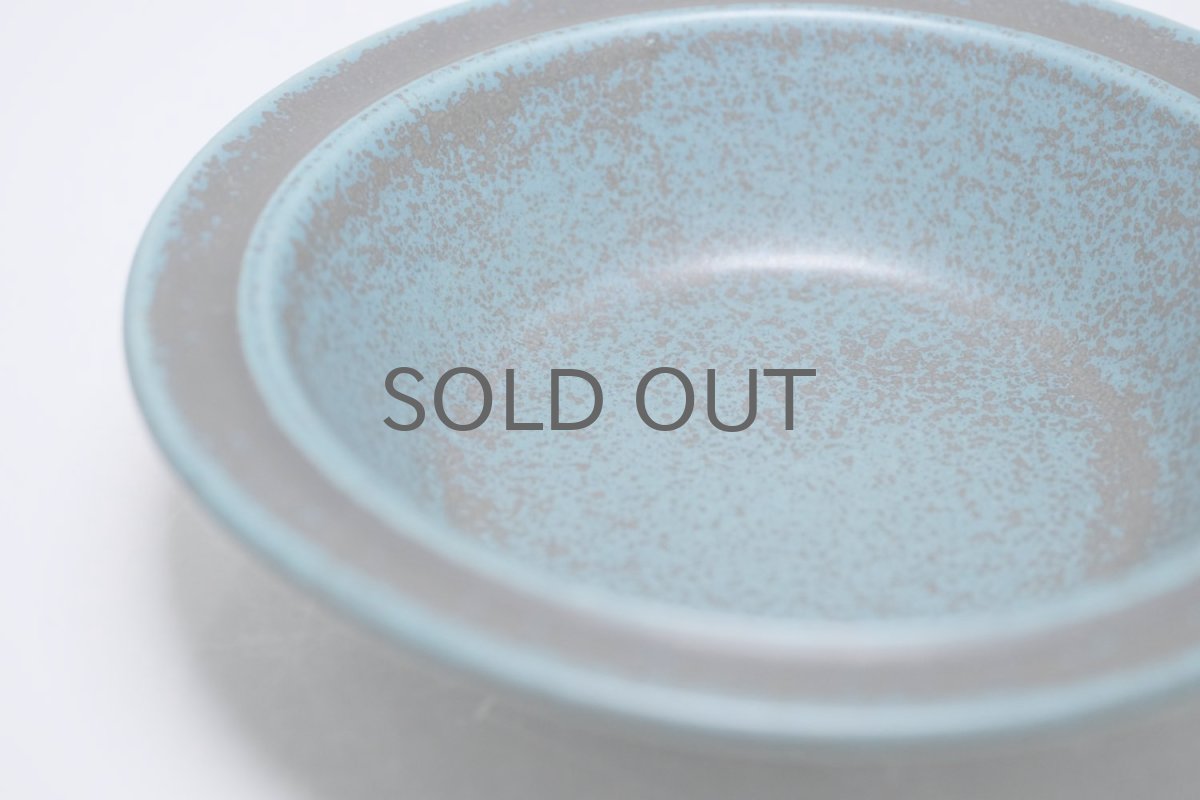 画像3: ARABIA/アラビア/Ruska/ルスカ/貴重/ブルー/スーププレート (3)