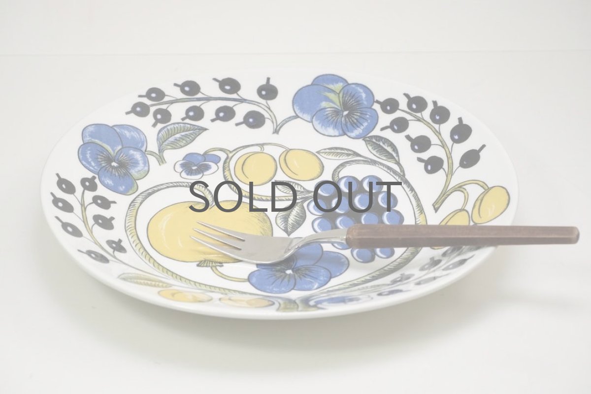 画像5: ARABIA /アラビア/Paratiisi/パラティッシ/オーバルプレート/カラー/25cm/80年代/ビンテージ品/美品/No.2 (5)