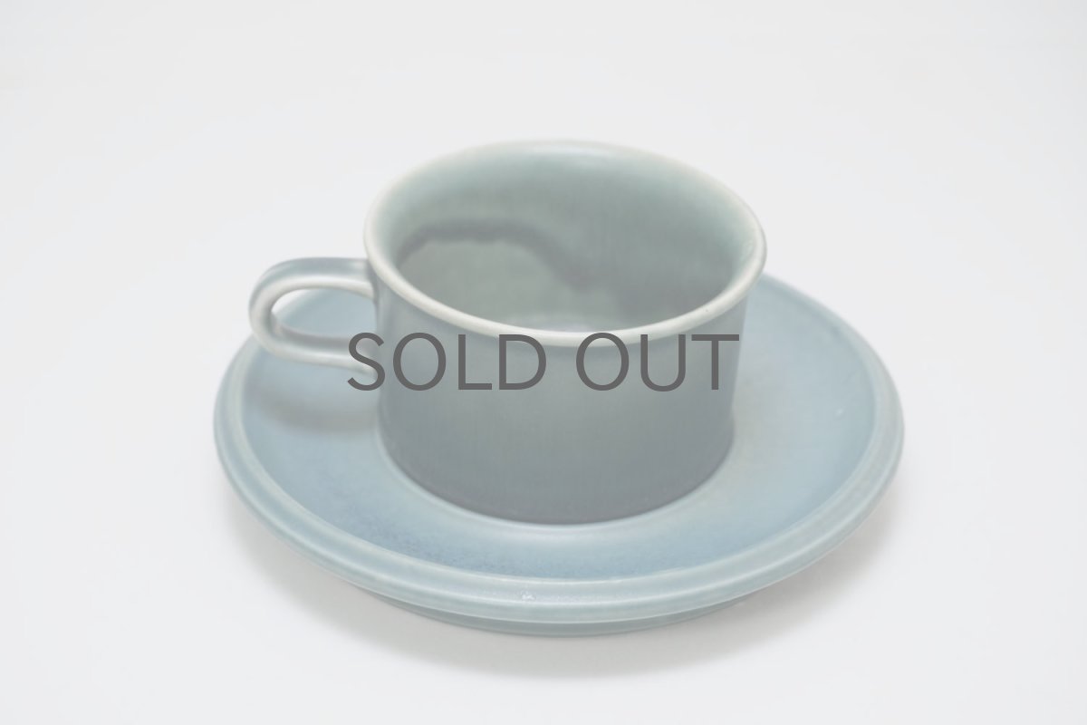 画像4: ARABIA/アラビア/Ruska/ルスカ/貴重/ブルー/デミタスカップ&ソーサー/No.2 (4)