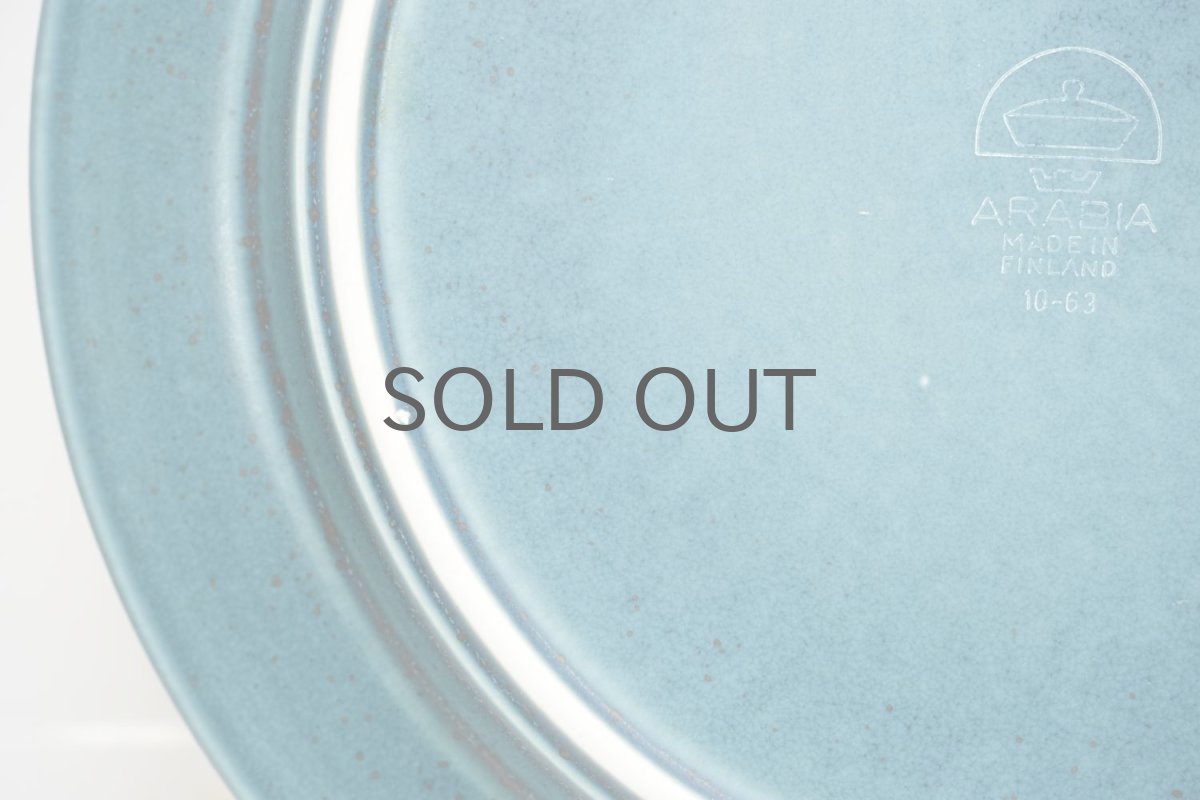 画像4: ARABIA/アラビア/Ruska/ルスカ/貴重/ブルー/26cm/ディナープレート/No.1 (4)