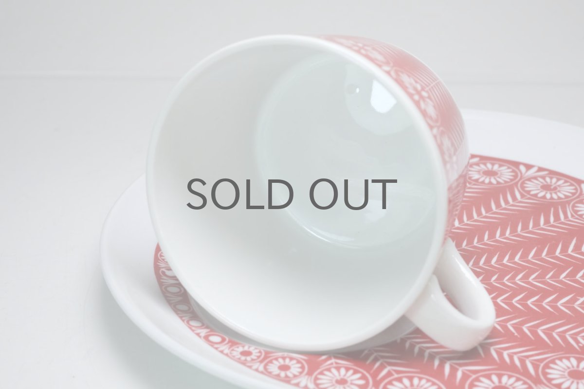 画像8: ARABIA/アラビア/Riikinkukko/ピーコック/BA&BT TVset/ディジー/レッド (8)