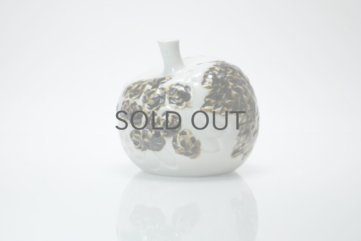 画像2: 北欧ビンテージ/ARABIA/アラビア/Gunvor Olin-Gronqvist/Omena/ブラウン/リンゴ (2)