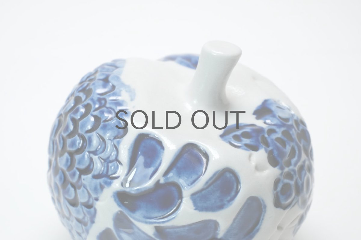 画像5: 北欧ビンテージ/ARABIA/アラビア/Gunvor Olin-Gronqvist/Omena/ブルー/リンゴ (5)