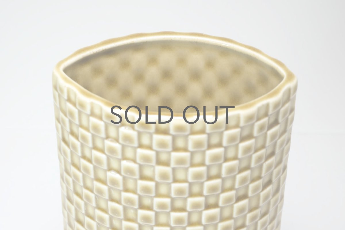 画像2: 北欧ビンテージ/ARABIA/アラビア/Kaarina Aho/カーリナ・アホ/Harlekiini/ベース/キャメル/高さ17cm (2)