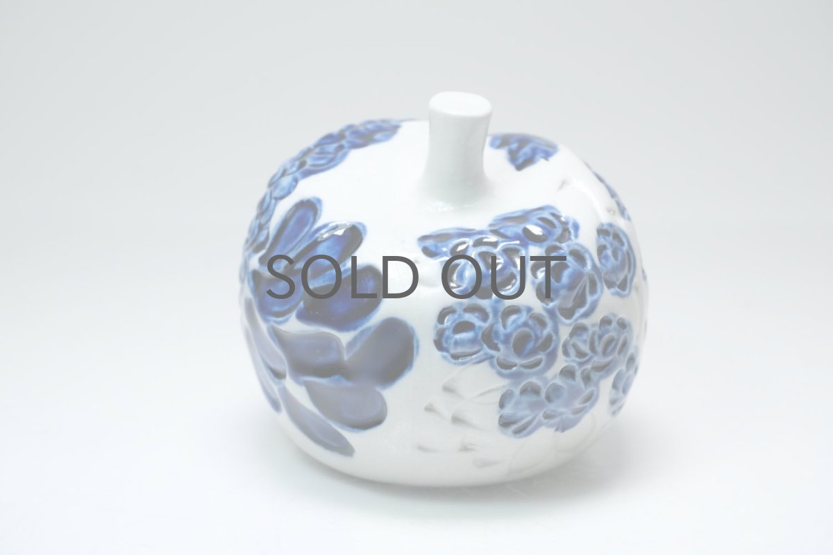 画像3: 北欧ビンテージ/ARABIA/アラビア/Gunvor Olin-Gronqvist/Omena/ブルー/リンゴ/No.2 (3)