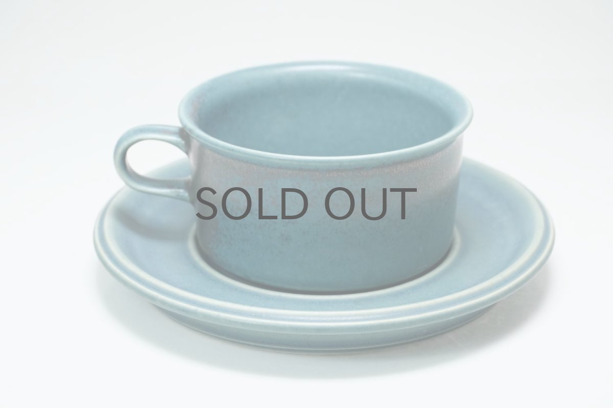 画像2: ARABIA/アラビア/Ruska/ルスカ/貴重/ブルー/ティーカップ＆ソーサー (2)