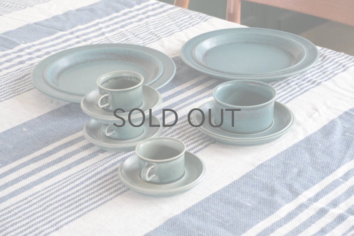 画像6: ARABIA/アラビア/Ruska/ルスカ/貴重/ブルー/26cm/ディナープレート/No.1 (6)