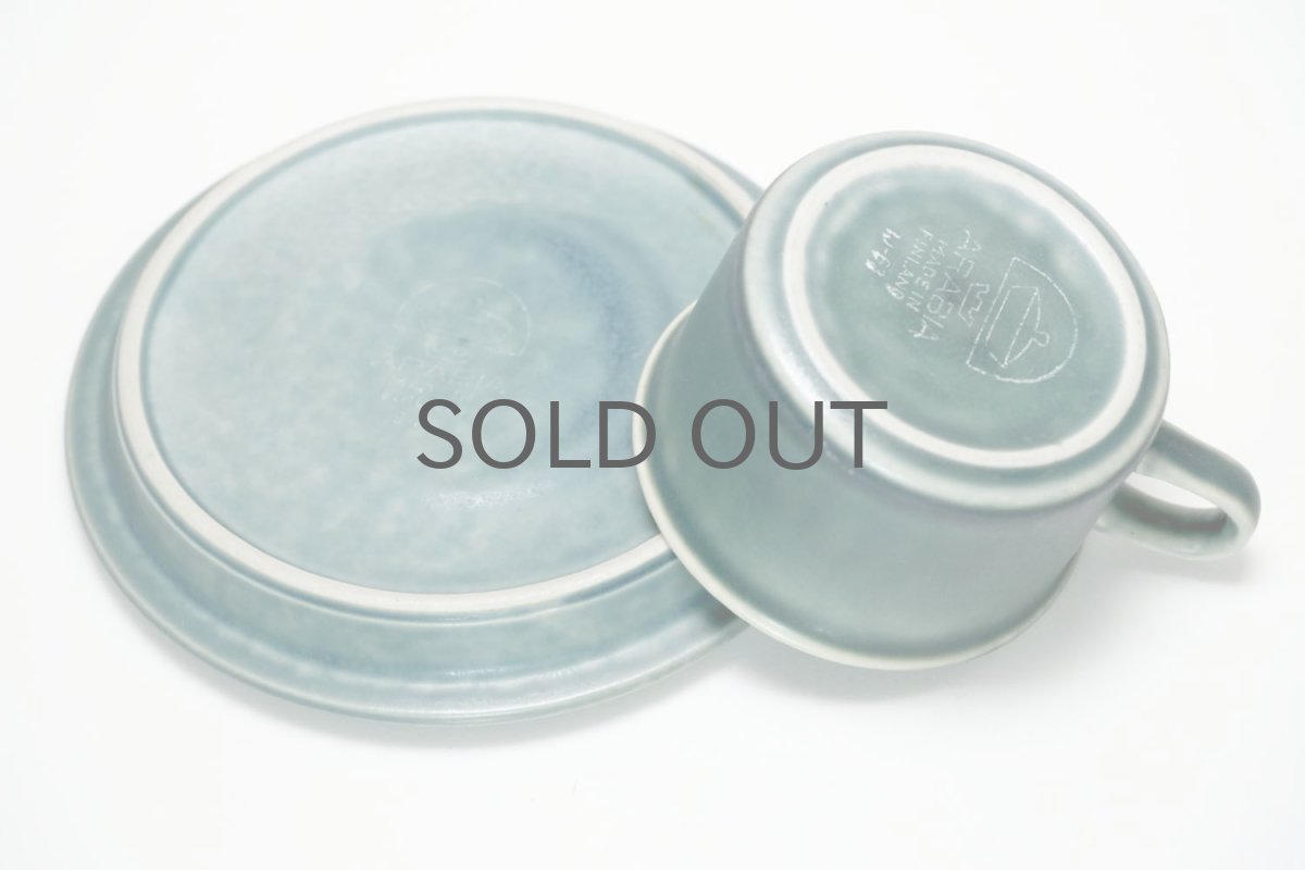 画像5: ARABIA/アラビア/Ruska/ルスカ/貴重/ブルー/デミタスカップ&ソーサー/No.3 (5)