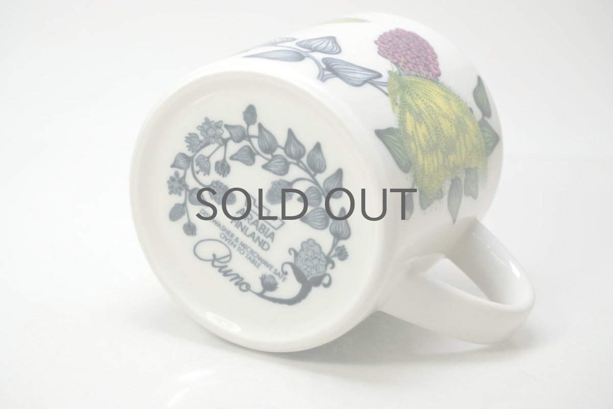 画像4: ARABIA/アラビア/Runo/ルノ/Neitoperho/バタフライ/マグ/No.1 (4)