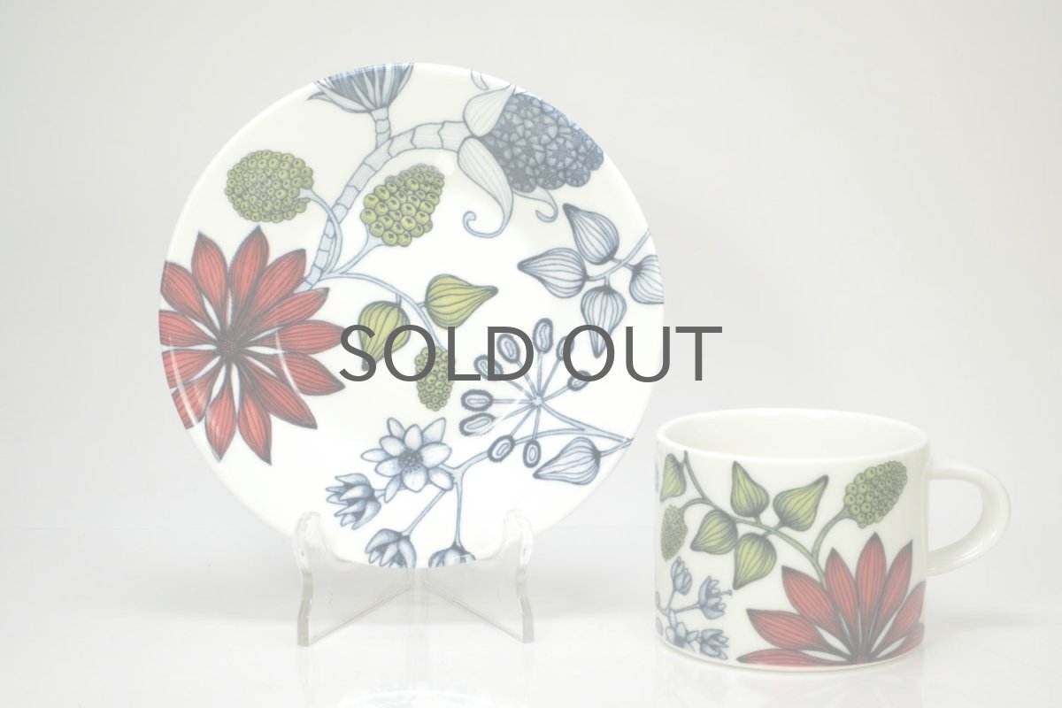 画像4: ARABIA/アラビア/Runo/ルノ/Summer Rain/サマーレイン/ティーカップ&ソーサー/No.2 (4)