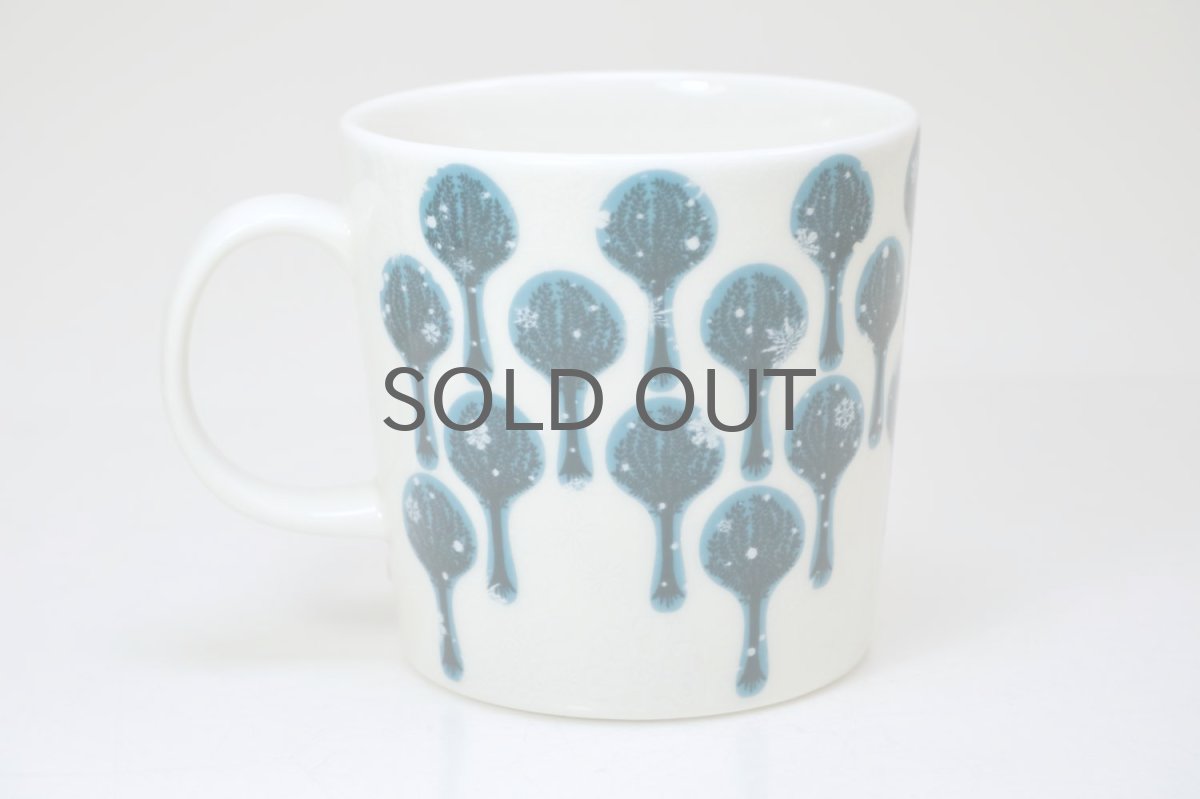 画像2: ARABIA/アラビア/ティーマ/Bysantti/ビサンティ/ネイビー/雪の結晶/2008年冬季節限定 (2)