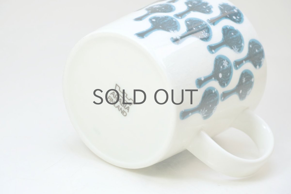 画像5: ARABIA/アラビア/ティーマ/Bysantti/ビサンティ/ネイビー/雪の結晶/2008年冬季節限定 (5)