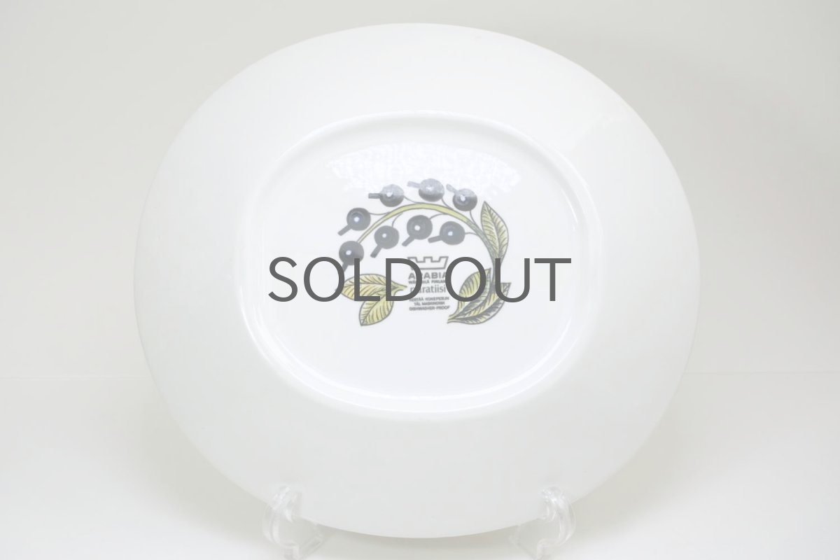 画像5: ARABIA /アラビア/Paratiisi/パラティッシ/オーバルプレート/カラー/25cm/80年代/ビンテージ品/美品/No.3 (5)