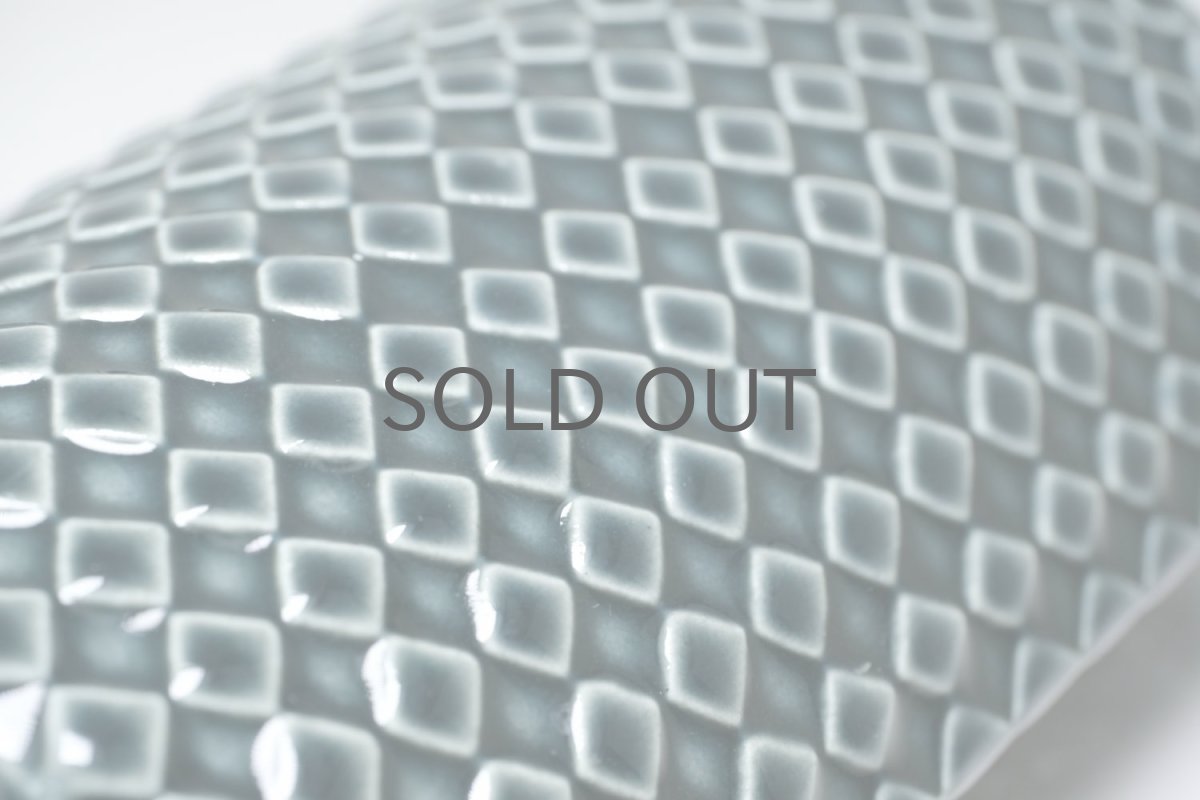 画像5: 北欧ビンテージ/ARABIA/アラビア/Kaarina Aho/カーリナ・アホ/Harlekiini/ベース/ブルーグレイ/高さ15cm (5)