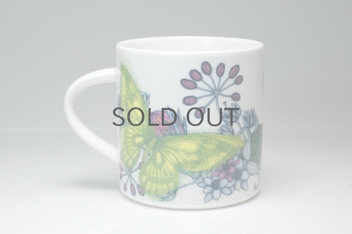 画像4: ARABIA/アラビア/Runo/ルノ/Neitoperho/バタフライ/マグ/美品 (4)