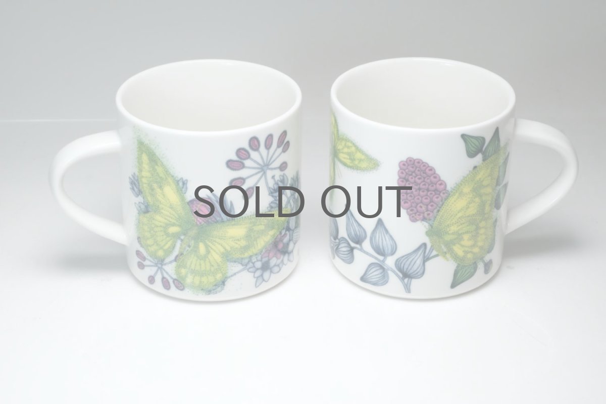 画像7: ARABIA/アラビア/Runo/ルノ/Neitoperho/バタフライ/マグ/美品 (7)