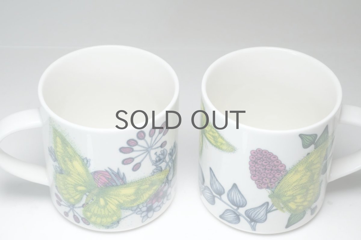 画像8: ARABIA/アラビア/Runo/ルノ/Neitoperho/バタフライ/マグ/美品 (8)