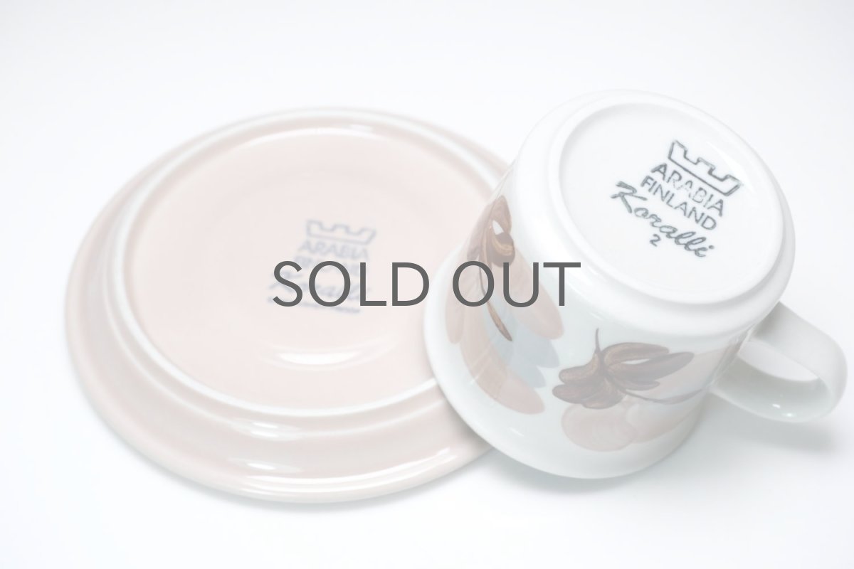 画像6: ARABIA/アラビア /Koralli/コラリー/デミタスカップ&ソーサー/No.2 (6)