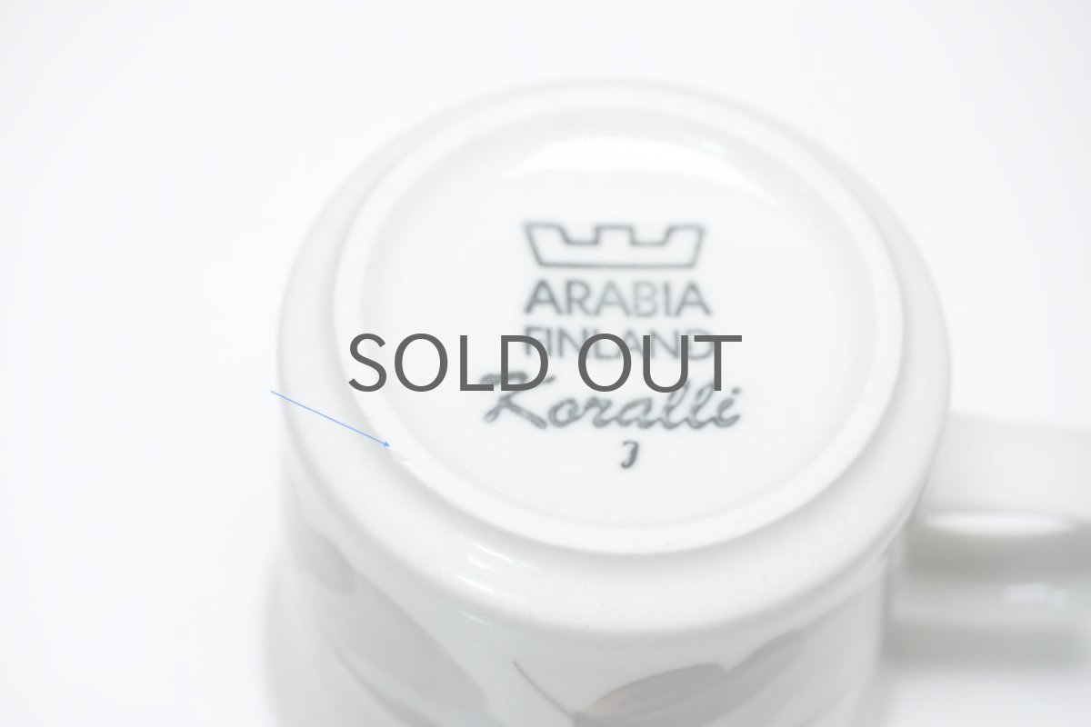 画像5: ARABIA/アラビア /Koralli/コラリー/デミタスカップ&ソーサー/No.3 (5)