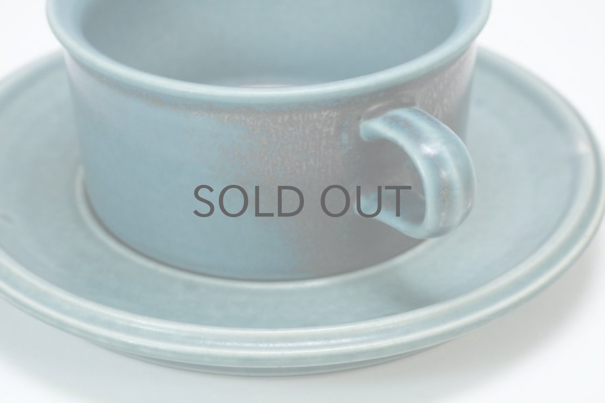 画像2: ARABIA/アラビア/Ruska/ルスカ/貴重/ブルー/ティーカップ&ソーサー/No.4 (2)