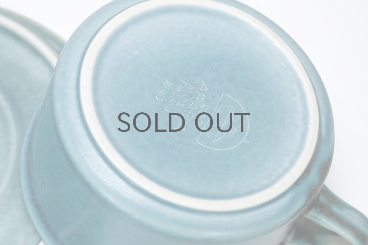 画像7: ARABIA/アラビア/Ruska/ルスカ/貴重/ブルー/ティーカップ&ソーサー/No.4 (7)