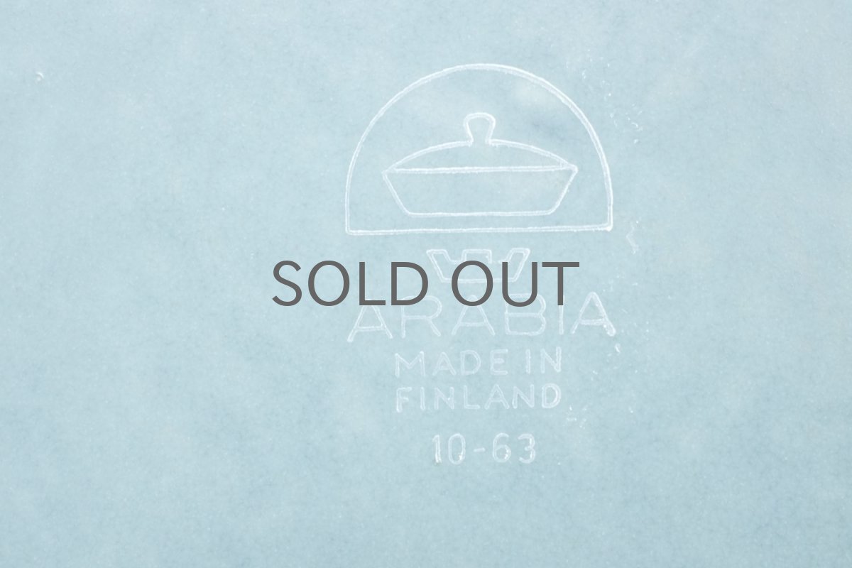 画像4: ARABIA/アラビア/Ruska/ルスカ/貴重/ブルー/26cm/ディナープレート/No.1 (4)